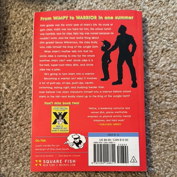 Way of the Warrior Kid Book by - Red Cover - Picture 2 of 2